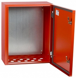 Корпус металлический ЩМП-2-0 500х400х220 У2 IP54 RAL 3020 с монтажной платой (IND-YKM40-02-54)