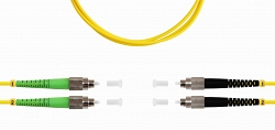 Патч-корд ВО SM(G.652.D), FC/APC-FC/UPC, 3.0мм, duplex, LSZH, 3м (09-0609)