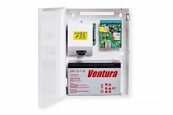 S400L-2GSM-SBK25-W "Нано LAN" RJ-45 (под АКБ 7Ач, цвет белый)