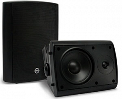 CVGAUDIO NF5TBL - Настенная двухполосная экономичная акустическая система для 100V линий, 4/8/16/30W/off, IP44, цвет черный