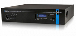 CVGAUDIO M-123Tm - Профессиональный микшер-усилитель cо встроенным модулем источника сигнала (MP3/FM/Bluetooth) используемый для качественных систем трансляции фоновой музыки и оповещения, 120W/100V, 