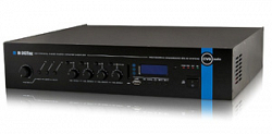 CVGAUDIO M-243Tmz - Профессиональный микшер-усилитель cо встроенным модулем источника сигнала (MP3/FM/Bluetooth) и 4-мя управляемыми спикерными зонами. Используется для качественных систем трансляции 