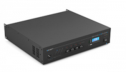 CVGAUDIO M-483Tmz - Профессиональный микшер-усилитель, 480W/100V, 4 зоны, 2xMIC in, 3xAUX in, MP3/FM/BLUETOOTH, 2U