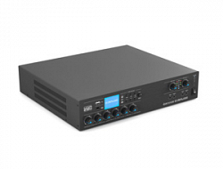 CVGAUDIO MDA-2120 - Матричный микшер-усилитель, 2x120W/100V или 4-16ohm, D-class, 6 входов, MP3(USB/miniSD)/FM tuner/Bluetooth встроенный источник сигнала, 2U