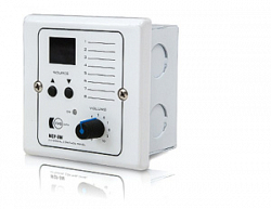 CVGAUDIO WCP-BW - Настенный зональный удаленный контроллер управления CVGaudio PMM-380 CAT5e/6, громкость, выбор входа, удаление 100/150m, белый пластик