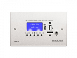 CVGAUDIO N-SRC-W - Внешний настенный MP3/BLUETOOTH/FM модуль для микшеров-усилителей NEXT/M, алюминий светлый