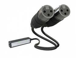 CVGAUDIO EASYCONN 2A-D - Конвертер двух каналов аналогового сигнала аудио на разъемах 2xXLR(f) в цифровую сеть DANTE