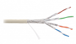 S/FTP 4pair, Cat7a, Solid, In, нг(А)-LSLTx (NMC 4575L-IY)