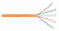 U/UTP 4pair, Cat6, Solid, In, нг(А)-HF (NMC 9140C-OR)