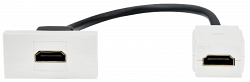Розетка HDMI PRIMER РКМ-10-00-П 1 модуль белая (PR-KK40D-RH-0-1-K01)
