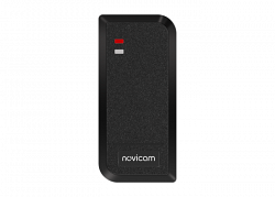 SE120W Novicam v.4250 - контроллер СКУД cо считывателем EM-Marin; память на 2000 пользователей; программирование: кодовое ПДУ/мастер-картами; реле Н.Р./Н.З.; Пластик; IP66; DC 9-18В; Чёрный
			