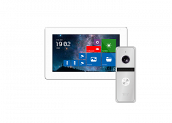 FREEDOM 7 FHD KIT Novicam v.4225 - комплект, состоящий из видеодомофона FREEDOM 7 FHD и вызывной панели FANTASY FHD SILVER
			