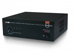 CVGAUDIO R-103 - Профессиональный 2-х канальный стереофонический микшер-усилитель, 2x50W/8ohm, 2x75W/4ohm, 4-8ohm, 3 Line input – 3x2RCA, один Mic input TRS/XLR, EXT.MUTE/ FULL MUTE, stereo/bridge/par