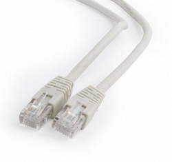 Патч-корд U/UTP RJ45-RJ45, CAT 5e, ZH нг(А)-HF, серый, 1,5м REXANT (18-8004)