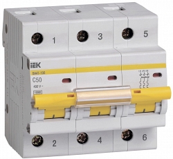ВА47-100 3P C 50А 10кА KARAT (MVA40-3-050-C)