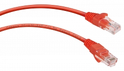 PC-UTP-RJ45-Cat.5e-3m-RD (7684c), красный