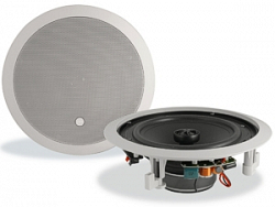 CVGAUDIO CRX816 - Встраиваемая потолочная двухполосная акустическая система, 60W / 16ohm, фильтр 2-го порядка, круглая, белая