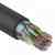 F/UTP, CAT 5, PE, 25PR, 24AWG, OUTDOOR, SOLID, черный, 305м, REXANT (01-1203)