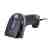 Mertech 4894 - Проводной сканер штрих-кода MERTECH 2425 HR Ai 2Core XLaser USB, эмуляция RS232 Black